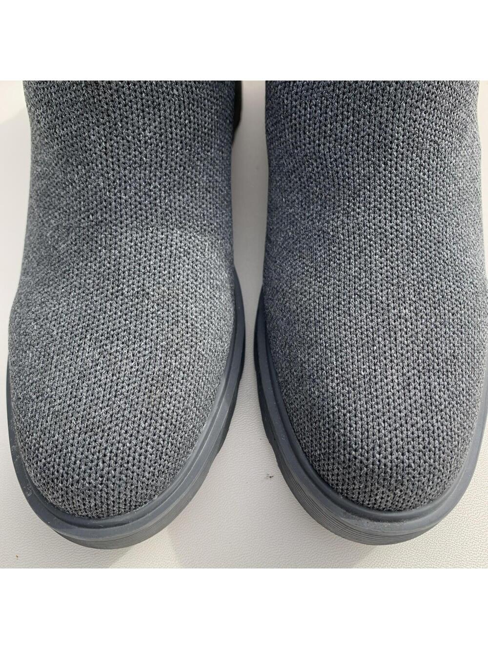 VIVAIA Boots Everly Round Toe Platform Knit Travel Gray Lug Sole 39 Or 8.5 9 Us - Picture 9 of 12